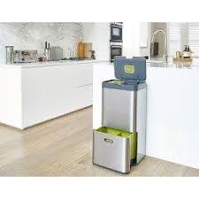 Joseph Joseph Totem Poubelle De Tri Selectif 60 L Inox Amazon Fr Cuisine Maison Poubelle Cuisine Poubelle Tri Poubelle
