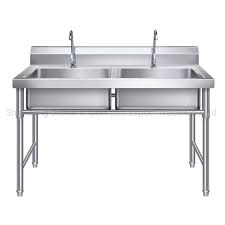 Restaurant supply has a huge selection of sinks from the top manufacturers of high quality kitchen equipment so you can rest easier knowing the sinks can stand up to the toughest jobs your kitchen can dish out. China Commercial Stainless Steel Kitchen Sink With Wash Basin China Stainless Steel Sink Kitchen Sink