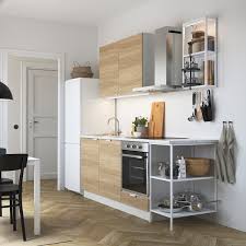 With their range of heights, widths, depths and colors, our tall kitchen cabinets can fit in pretty much any kitchen. Enhet Kitchen White Oak Effect Ikea