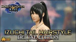 MH: Rise - Izuchi Tail Hairstyle (PC) - YouTube