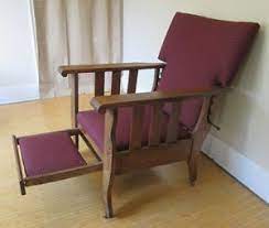 1900 s morris chair antique lounge chair w pullout footrest chairs recliners city of toronto kijiji morris chair chair foot rest