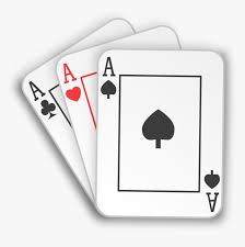 16 single photos of classic playing cards isolated on black background: 3 Playing Cards Clipart Hd Png Download Transparent Png Image Pngitem