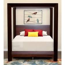 Homesullivan Bridgewater Antique Bronze Full Canopy Bed 40e638bf 1wlcpy The Home Depot Queen Canopy Bed Canopy Bed Full Canopy Bed