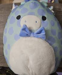 2024 EASTER Squishmallow Vitto THE Blue Giraffe FIRST TO MARKET 14 INCH |  eBay