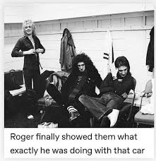Roger Taylor I M In Love With My Car I M In Love With My Car Roger Queen Meme Queen Photos Queen Ii