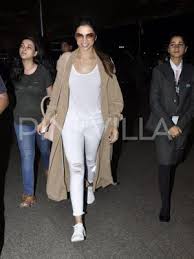 10 Long Jackets Donned By Deepika Padukone Long Jacket Outfit White Long Jacket Fashion