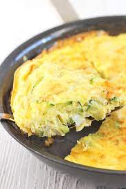 Then put a big plate on top of fry pan and turn on plate again. Zucchini And Potato Frittata Now Cook This