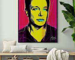 Fine Pop art & Graffity Portrait Poster