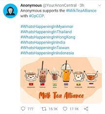 Milkteaalliance In 2021 Milk Tea Supportive Alliance