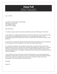 I am writing to your regarding your company's customer service representative opening. Contact Representative Cover Letter July 2021