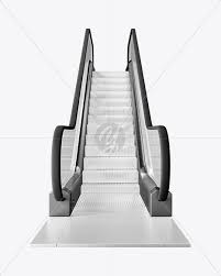 Download Escalator Mockup Front View In Indoor Advertising Mockups On Yellow Images Object Mockups