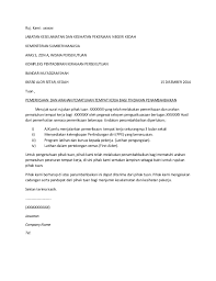 Agar permohonan tersebut dikabulkan maka kita. Surat Kepada Kerajaan Jkkp