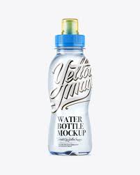 Download Download 330ml Blue Plastic Pet Bottle Mockup Object Mockups 3d Logo Mockups Free Download PSD Mockup Templates