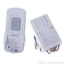 2020 Posco Wireless Remote Control Switch 4 Groups Remote Controller 220v Smart Remote Switch Household Segment Lighting Switch Through Wall From Breadstorygroup168 11 12 Dhgate Com