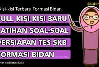 Soal cpns tenaga kesehatan pdf. Kisi Soal Skb Bidan Icpns