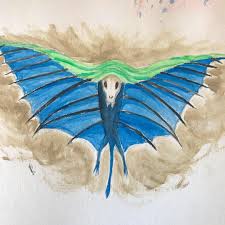 Swooping Evil Watercolor Painting Emikat Art On Instagram Fantasticbeasts Watercolor