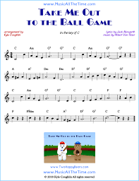 Well, they don't really play the entire song before or after the ball game. Take Me Out To The Ball Game Sheet Music And History