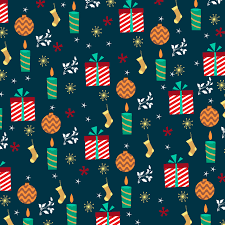 Dress up your desktop and mobile screens with inspiring backdrops from deviantart's extensive wallpaper collection. Christmas Wallpaper Design With Gifts And Candles 690747 Vector Art At Vecteezy