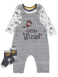 Rating 4.800548 out of 5 (548) £20.99. Harry Potter Grey Knitted Dungarees Bodysuit And Socks Outfit Baby George Sock Outfits Baby Clothes Clothes