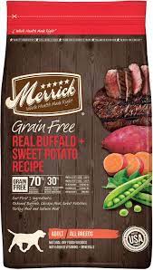 Because The Best Dog Ever Deserves The Best Food Ever There S Merrick Grain Free Real Buffalo S Dry Dog Food Salmon And Sweet Potato Sweet Potatoes For Dogs