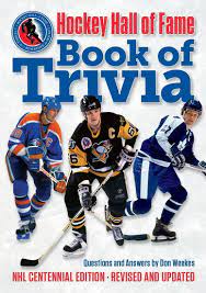 Jan 16, 2020 · take our 25 question quiz and see how much you know about the stanley cup. Don Weekes Hockey Hall Of Fame Book Of Trivia Sports Livres Renaud Bray Com Livres Cadeaux Jeux