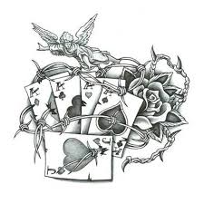 The entire library of our object mockups is at your disposal. Playing Card Tattoo Flash Elegant Arts Tattoo