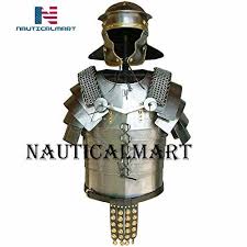 Roman military personal equipment was produced in small numbers to established patterns, and it was used in an established manner. B07s8prs1k Roman Legionaries Armor Lorica Segmentata With Mail Shoulder Guards Exporter Manufacturer Supplier