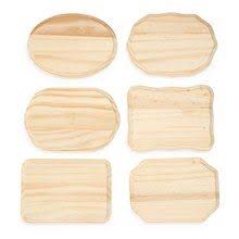 6 Assorted Unfinished Wood Plaques 5 X 7 Inches Unfinished Wood Plaques Wood Plaques Unfinished Wood