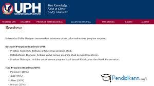 Check spelling or type a new query. Informasi Beasiswa Uph Terbaru Berita Pendidikan