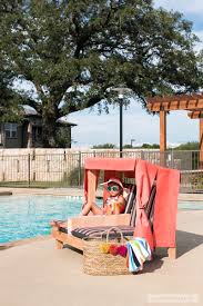 Children's outdoor chaise lounge chairs. Kids Outdoor Double Lounge Chair Ana White