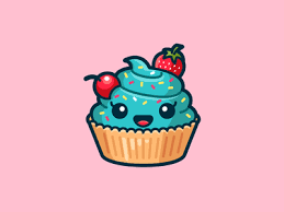 Divide the cake batter evenly between 6 bowls. Cupcake Illustration Cute Designs Themes Templates And Downloadable Graphic Elements On Dribbble
