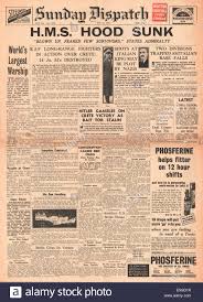 hms hood newspaper high resolution