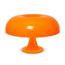 Retro 1960s Style Nesso Orange Table Lamp Iconic Lights Retro Table Lamps Table Lamp Lamp
