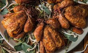 You may link directly to an image of the dish, and then leave a comment with the recipe that includes a link to the blog. Roasted Cornish Game Stuffed Hens Recipe Traeger Grills