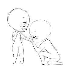 Anime Couple Lineart Base Anime Wallpapers You may also wish to use colored pencils, markers, paints, or other tools to shade your finished drawing. anime couple lineart base anime
