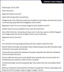 22 Contoh Surat Pribadi Singkat Untuk Sahabat Guru Ortu Di 2020 Surat Kepribadian Belajar