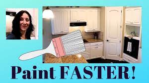 How To Paint Kitchen Cabinets No Sanding Youtube Painting Kitchen Cabinets Kitchen Paint Tiny Kitchen