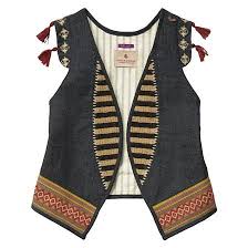 Girls Rbelle Embellished Gilet With Tassels A 6 Years Vest Designs Clothes Fashion Sewing
