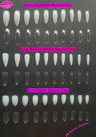 Maybe you would like to learn more about one of these? 600x Short Medium Extra Long Stiletto Acrylic False Nails Full Cover Uk Seller Ebay