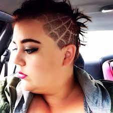 Spider Web Side Shave For Women Hair Inspiration Hair Today Dye My Hair