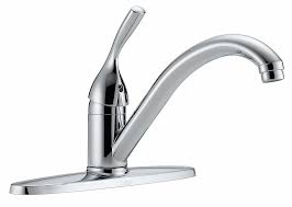 Moen kitchen faucet leaking from handle? Delta Chrome Low Arc Kitchen Sink Faucet Manual Faucet Activation 1 8 Gpm 4nlk3 100 Dst Grainger