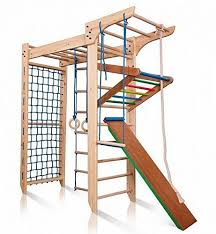 Funnyclouds Kinder Kletterwand Piccolo 5 240 Sprossenwand Turnwand Fitness Sportgerat Klettergerust Holz Kletterwand Kinderhaus Diy Spielplatz