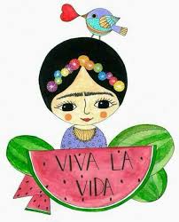 Viva la vida | Frida kahlo caricatura, Frida kahlo dibujo, Frida kahlo