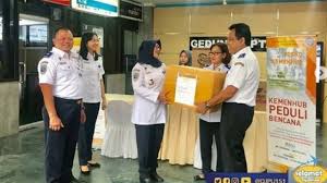 Bantuan teknis perlengkapan jalan penghubung jalan nasional di kab. Kemenhub Serahkan Bantuan Peduli Banten