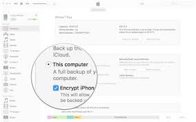 طريقة عمل باك اب للايفون عن طريق Itunes المرسال