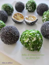 Billes De Tomates Cerises Au Chevre Frais Diet Delices Recettes Dietetiques Tomates Cerises Cuisine Et Boissons Alimentation