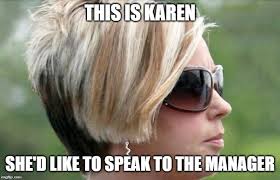 A short haircut's intricate wave detail flows from the front of the face the subtle waves in this short black hairstyle are still noticeable enough to be seen in sunlight and. The Karen Meme Isn T Sexist And If You Think It Is You Re A Karen Rt Op Ed