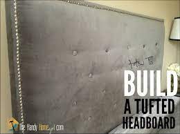 You'll want to go off the dimensions of your mattress and make it the height. How To Upholster A Headboard Tufted Headboard Diy Tutorial Ep 04 Youtube