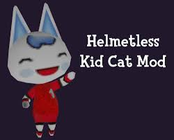 Helmetless Kid Cat Animal Crossing New Leaf Skin Mods