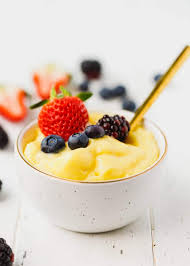 20 desserts you won't believe are dairy and egg free. Homemade Custard Recipe Pastry Cream